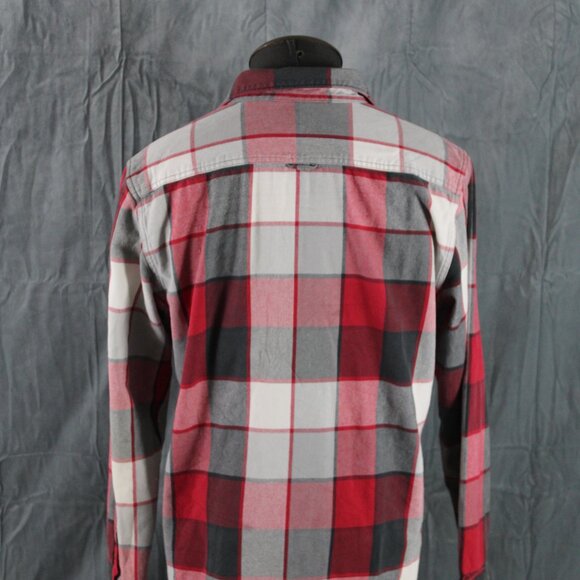DC Shoes Shirt - Flannel Plaid Pattern - Men's Large - Picture 7 of 10